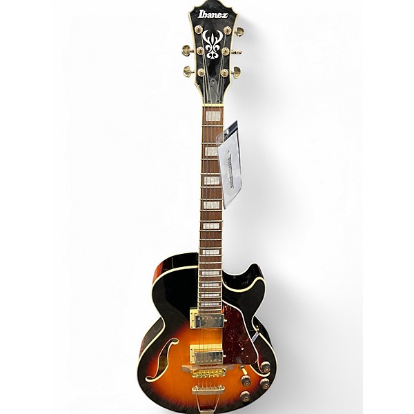 Used Ibanez AG75 Artcore 2 Color Sunburst Hollow Body Electric Guitar,Specials : American Fashion Style Bags On Sale