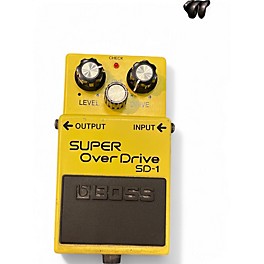 Used BOSS SD1 Super Overdrive Effect Pedal