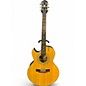 Used Epiphone PR5E Left Handed Natural Acoustic Electric Guitar thumbnail
