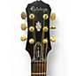 Used Epiphone PR5E Left Handed Natural Acoustic Electric Guitar