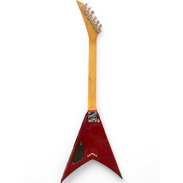 Used Jackson JS32T King V Candy Apple Red Metallic Solid Body Electric Guitar