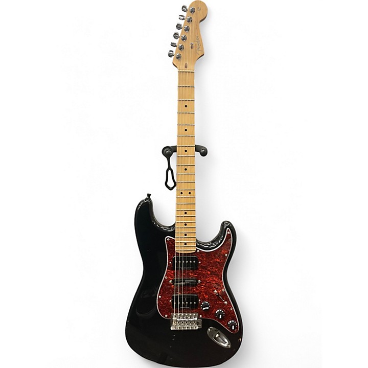 Used 2004 Starcaster by Fender Stratocaster Black Solid Body