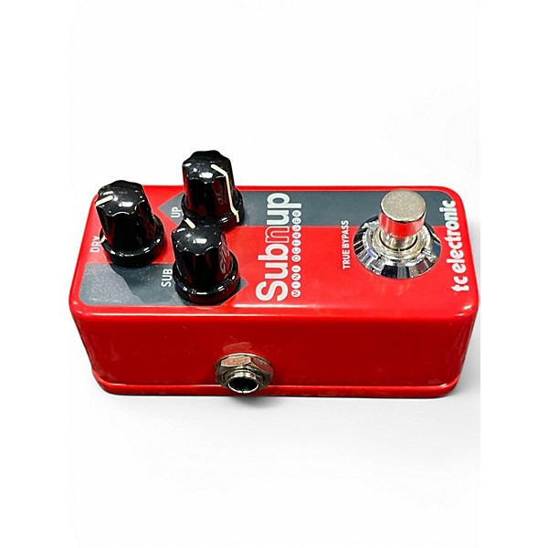 Used TC Electronic Sub N Up Octaver Effect Pedal