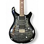 Used PRS SE Custom 22 Semi-Hollowbody Charcoal Hollow Body Electric Guitar