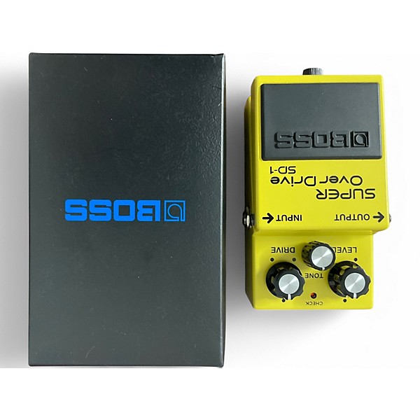 Used BOSS SD1 Super Overdrive Effect Pedal