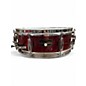 Used TAMA 14X5.5 Imperialstar Snare Red Sparkle Drum thumbnail