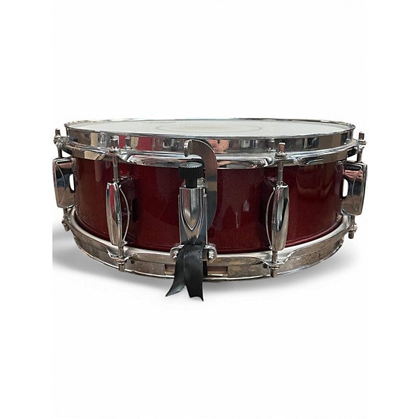 Used TAMA 14X5.5 Imperialstar Snare Red Sparkle Drum