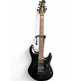 Used Sterling by Music Man JP50 John Petrucci Signature STEALTH BLACK Solid Body Electric Guitar