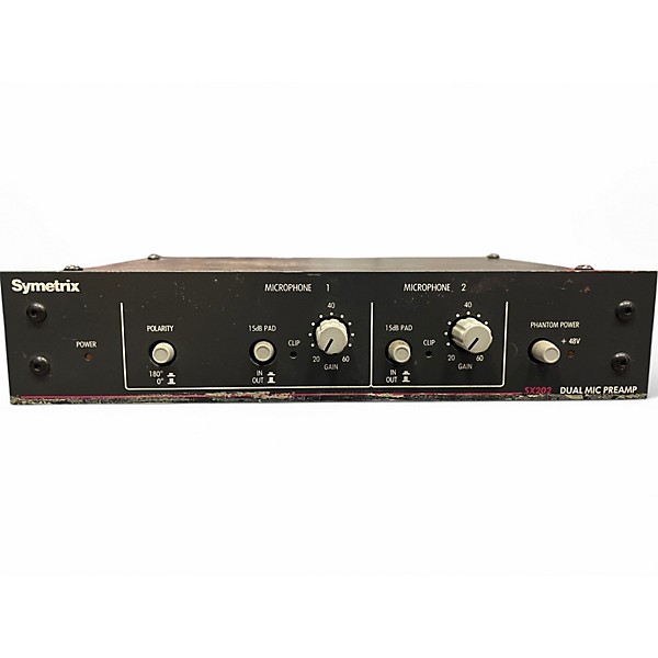 Used Symetrix SX202 Microphone Preamp