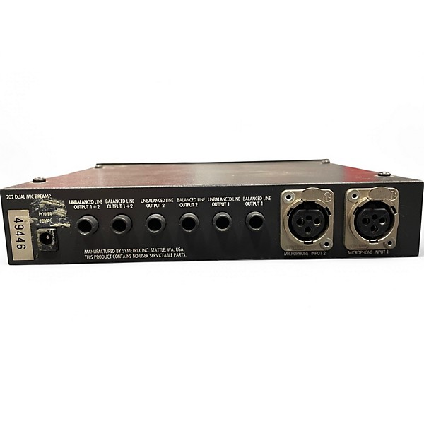 Used Symetrix SX202 Microphone Preamp