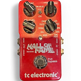 Used TC Electronic Hall Of Fame Reverb Effect Pedal