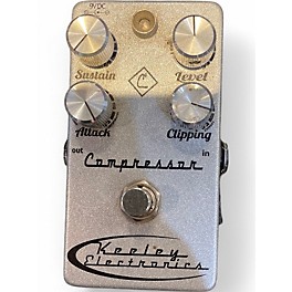 Used Keeley 4 Knob Compressor Effect Pedal
