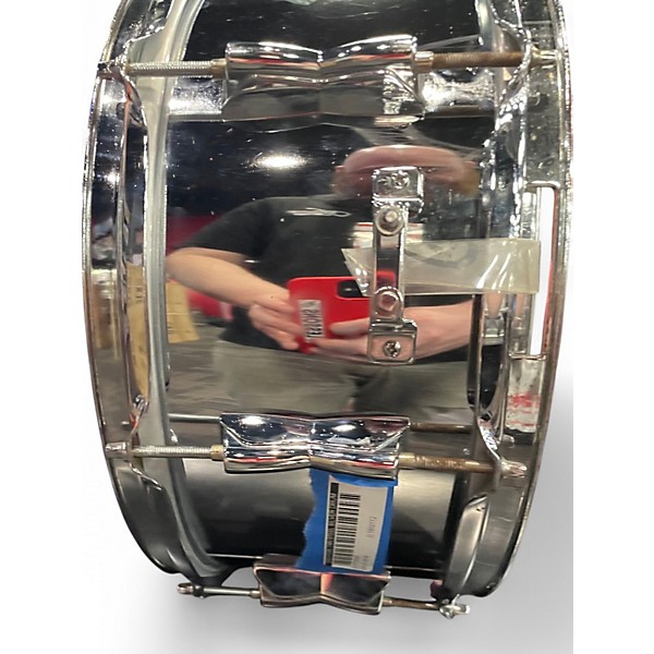 Used Pearl 14in Steel Silver Drum