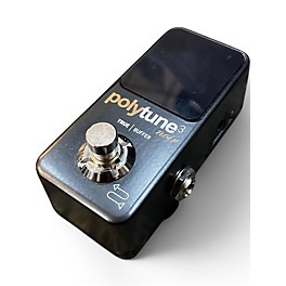 Used TC Electronic Polytune Noir Mini 3 Tuner Tuner Pedal