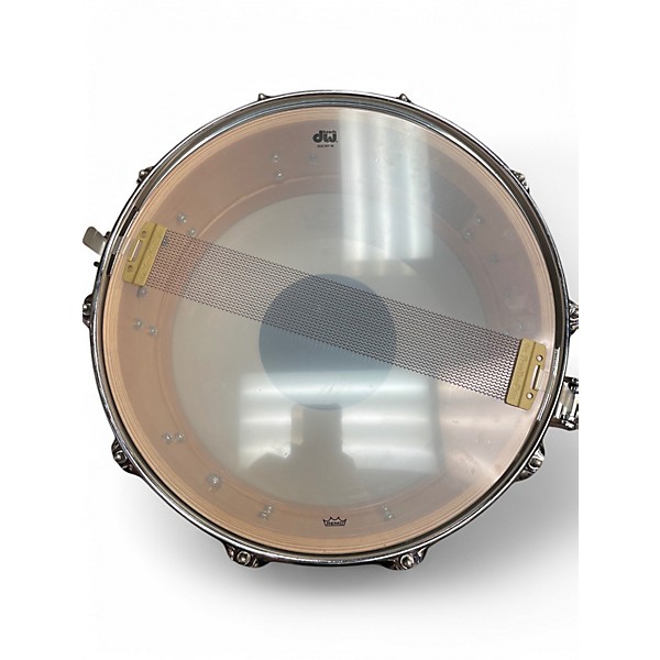 Used DW 5.5X14 Collector's Series Standard maple Snare Satin Natural Drum