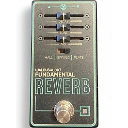 Used Walrus Audio Fundamental Reverb Effect Pedal