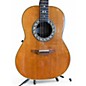 Vintage 1990s Ovation CUSTOM BALLADEER 1712 Natural Acoustic Electric Guitar