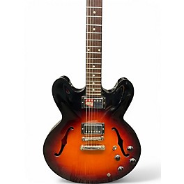 Used Gibson ES335 Brown Sunburst Hollow Body Electric Guitar