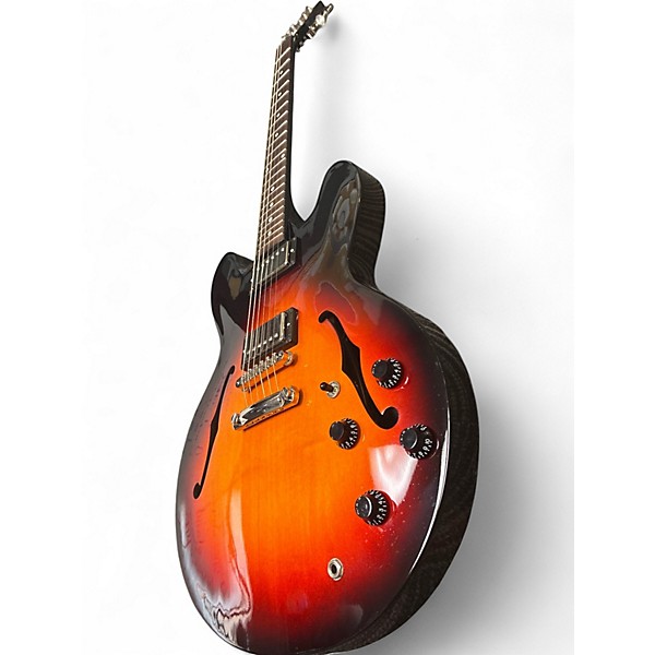 Used Gibson ES335 Brown Sunburst Hollow Body Electric Guitar