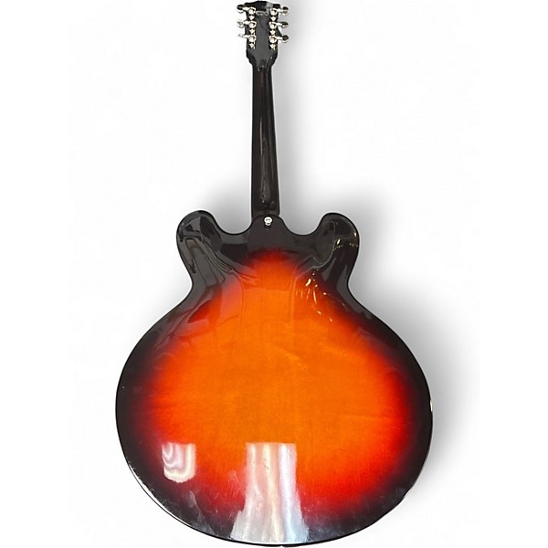 Used Gibson ES335 Brown Sunburst Hollow Body Electric Guitar
