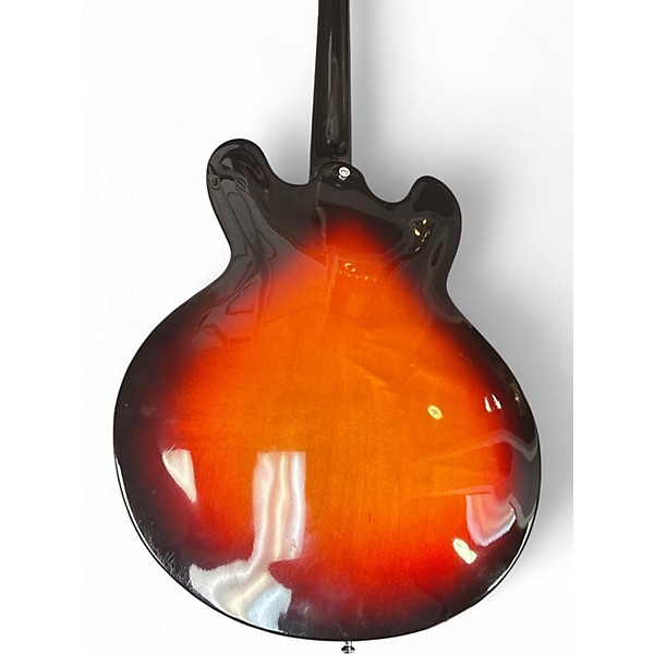 Used Gibson ES335 Brown Sunburst Hollow Body Electric Guitar