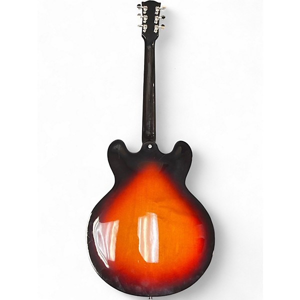 Used Gibson ES335 Brown Sunburst Hollow Body Electric Guitar