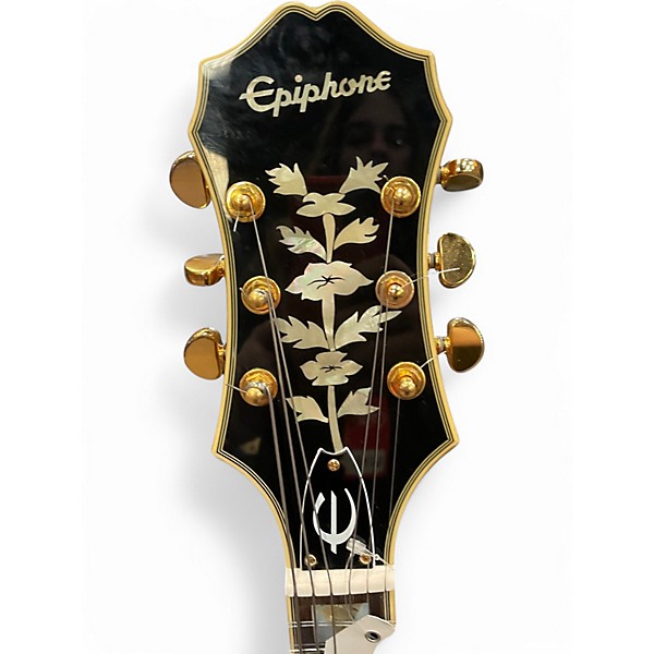 Used Epiphone Broadway Natural Hollow Body Electric Guitar