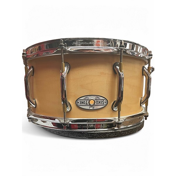 Used Pearl 6.5X14 Sensitone Snare Natural Drum
