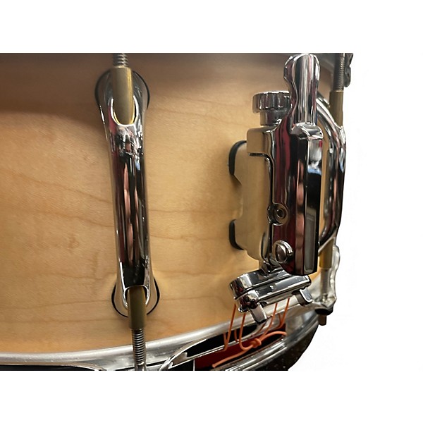 Used Pearl 6.5X14 Sensitone Snare Natural Drum