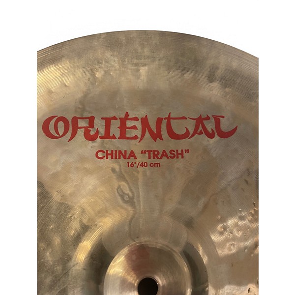 Used Zildjian 16in Oriental China Trash Cymbal