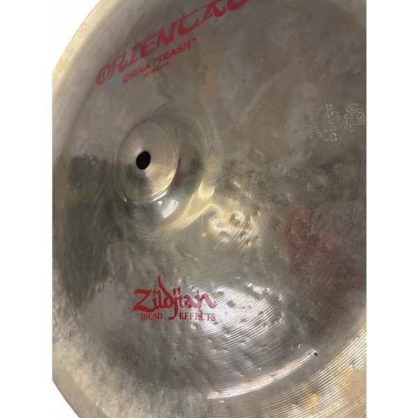 Used Zildjian 16in Oriental China Trash Cymbal