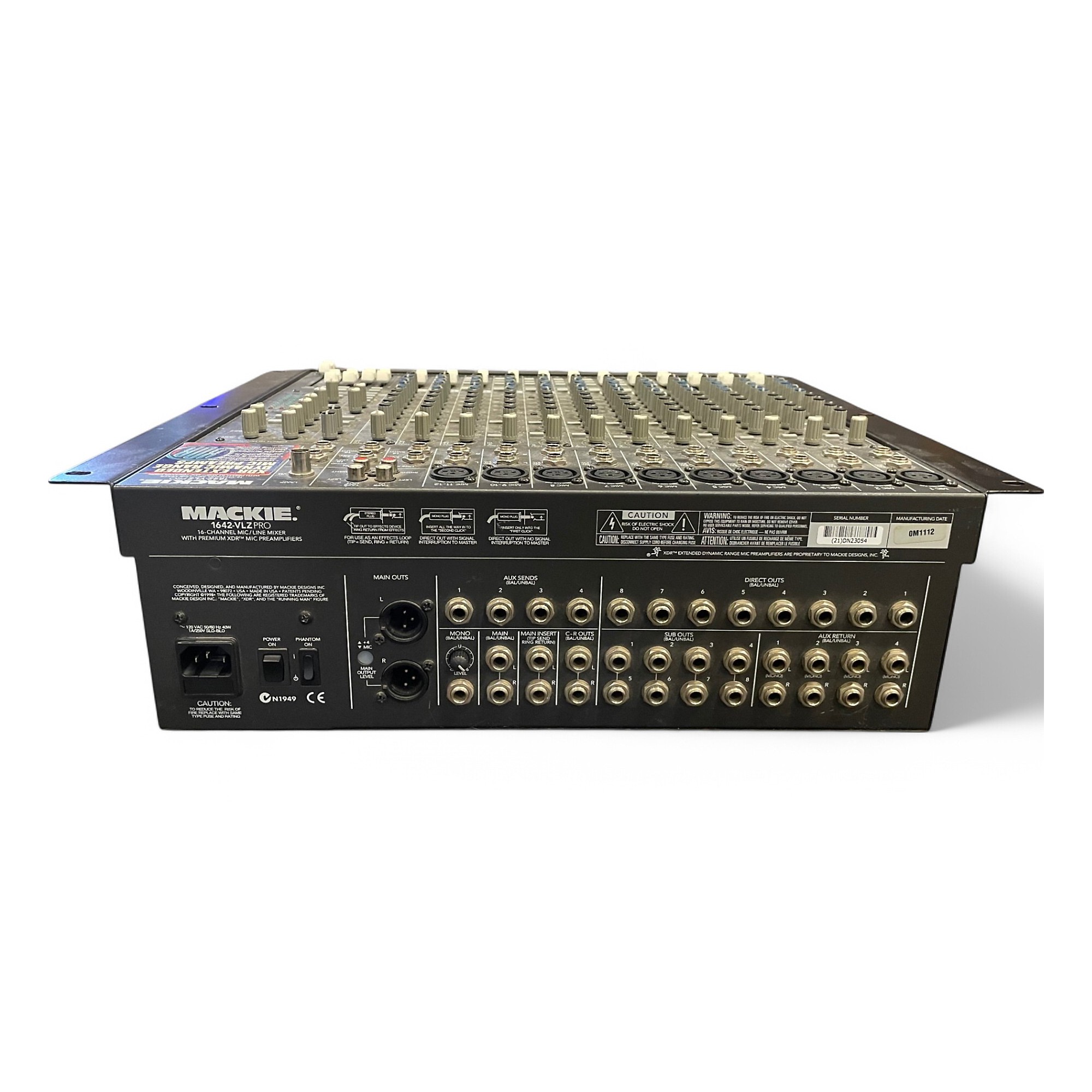 Used Mackie Used Mackie 1642VLZ PRO Unpowered Mixer | Guitar Used Mackie Used Mackie 1642VLZ PRO Unpowered Mixer | Guitar