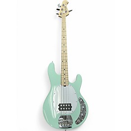 Used Sterling by Music Man Ray4 Surf Green Electric Bass Guitar