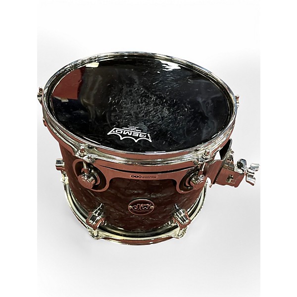 Used DW 7 Piece Performance Series black diamond Drum Kit