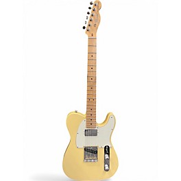 Used Fender American Performer Telecaster Hum Yellow Solid Body Electric Guitar