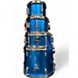 Used Ludwig 5 Piece Accent CS Blue Drum Kit thumbnail