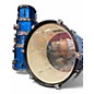 Used Ludwig 5 Piece Accent CS Blue Drum Kit