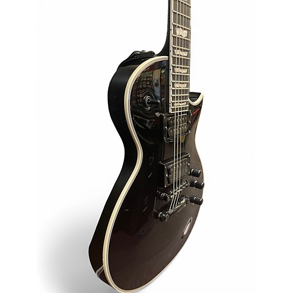 Used ESP LTD EC1000 Deluxe Black Solid Body Electric Guitar