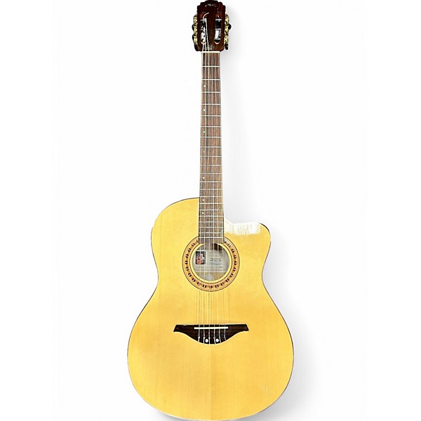 Used Manuel Rodriguez Caballero 10 Cut E/N Maple Flame Maple Classical Acoustic Electric Guitar