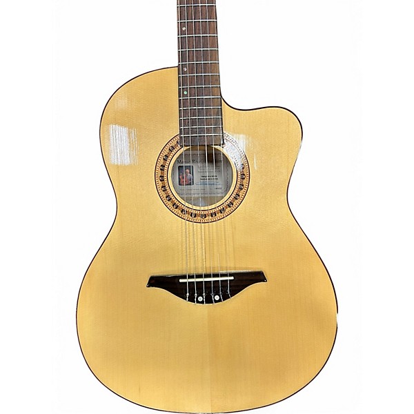 Used Manuel Rodriguez Caballero 10 Cut E/N Maple Flame Maple Classical Acoustic Electric Guitar