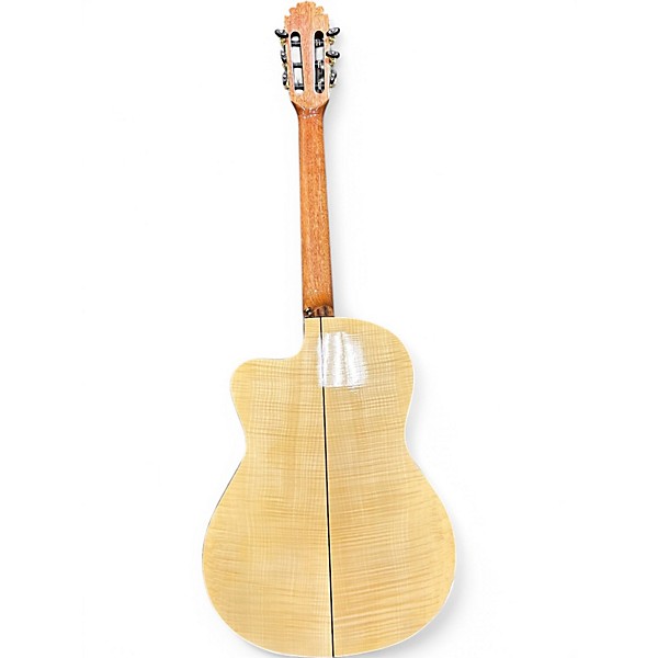 Used Manuel Rodriguez Caballero 10 Cut E/N Maple Flame Maple Classical Acoustic Electric Guitar