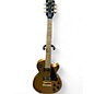 Used 2009 Gibson les paul studio SATIN GOLD Solid Body Electric Guitar thumbnail
