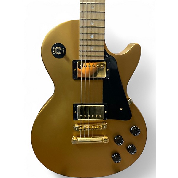 Used 2009 Gibson les paul studio SATIN GOLD Solid Body Electric Guitar