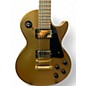 Used 2009 Gibson les paul studio SATIN GOLD Solid Body Electric Guitar