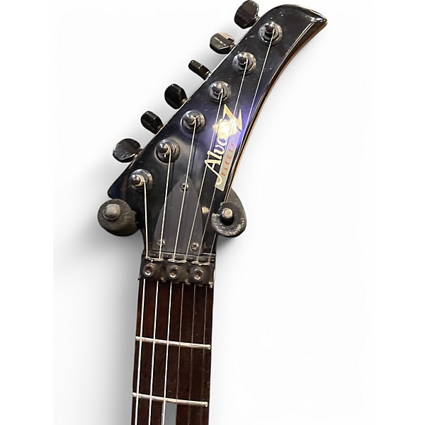 Used Alvarez Dana AE500BK Black Solid Body Electric Guitar