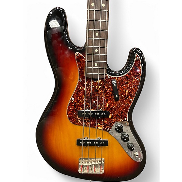 Used Fender noel redding jazz bass 3 Color Sunburst Electric Bass Guitar