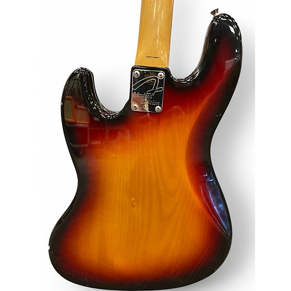 Used Fender noel redding jazz bass 3 Color Sunburst Electric Bass Guitar
