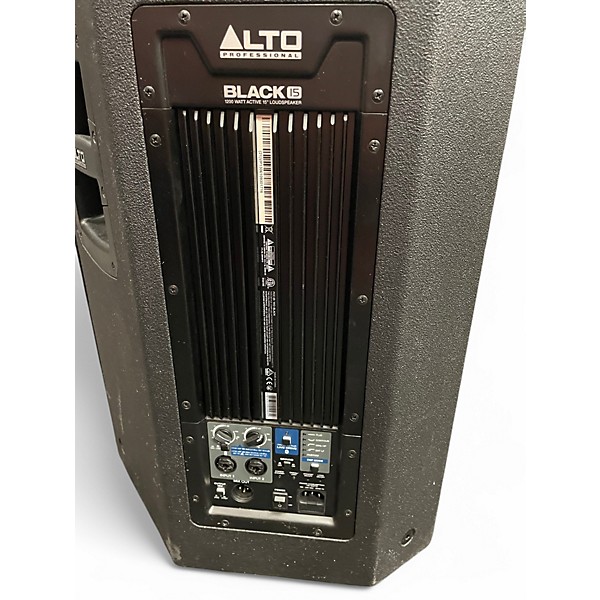 Used Alto Black 15in 2-Way Loudspeaker 2400W With Wireless Connectivity Powered Speaker
