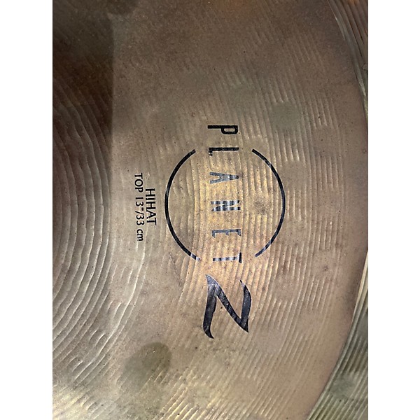 Used Zildjian 13in Planet Z Hi Hat Pair Cymbal