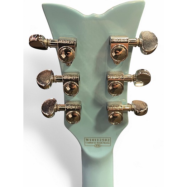 Used Schecter ULTRA III LT BLUE Solid Body Electric Guitar